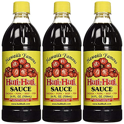 World Market Hawaii's Famous Huli-Huli Sauce - Hawaiian BBQ Sauce 24 Ounce - 3 Pack