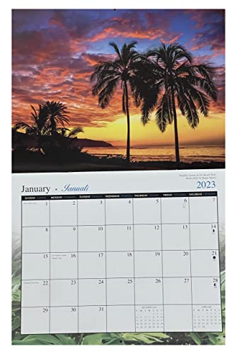 Islander 2023 Hawaii 12-Month Calendar (Aloha State The Gathering Place)