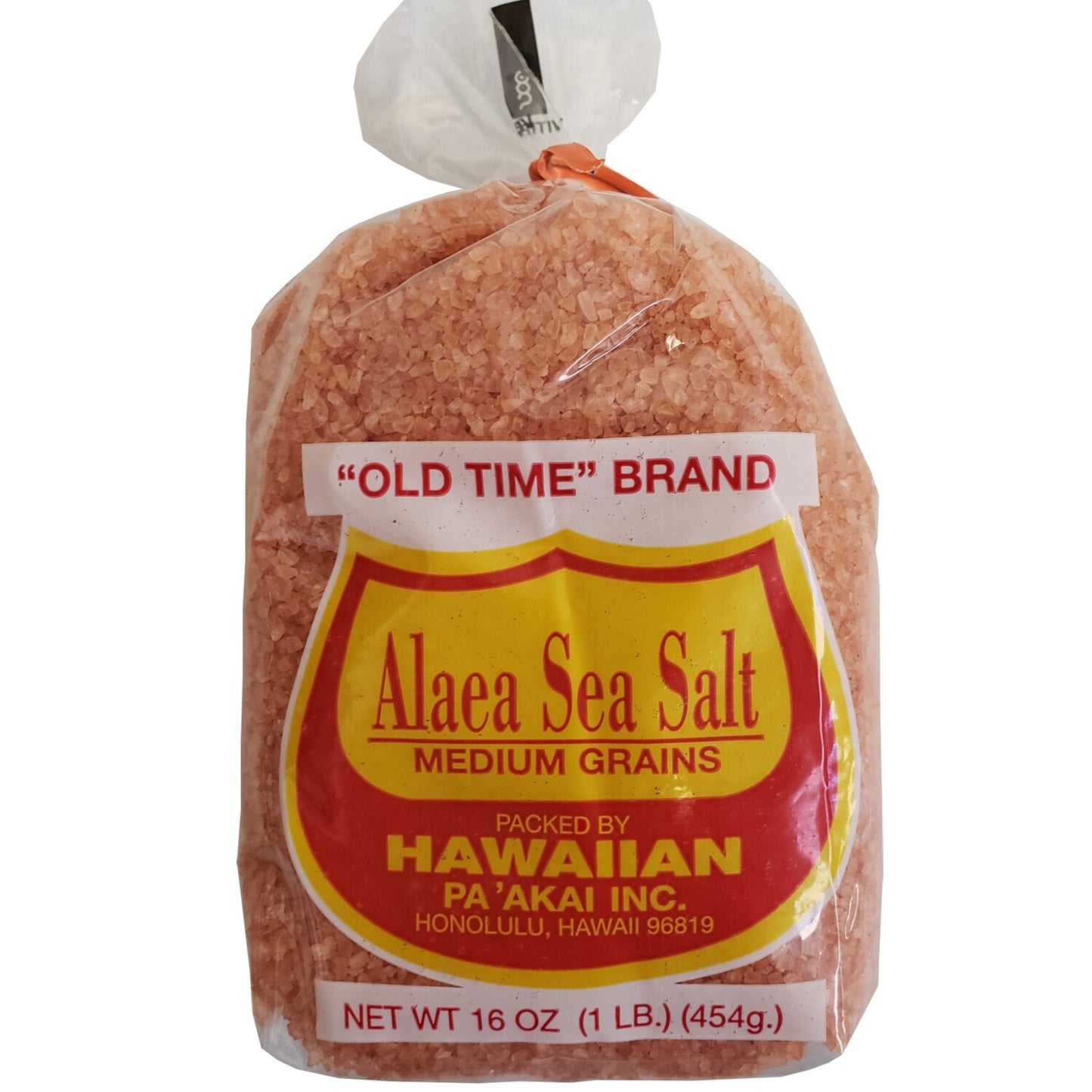 Hawaiian Pa'Akai Inc, Alaea Sea Salt Medium Grains, 16 oz