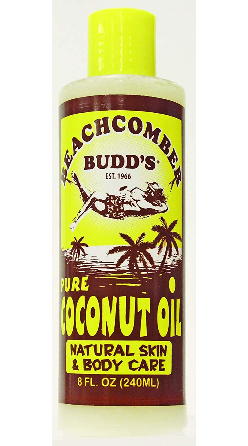 Hawaiian Beachcomber Budd's Pure Scented Coconut Oil 8 Ounce