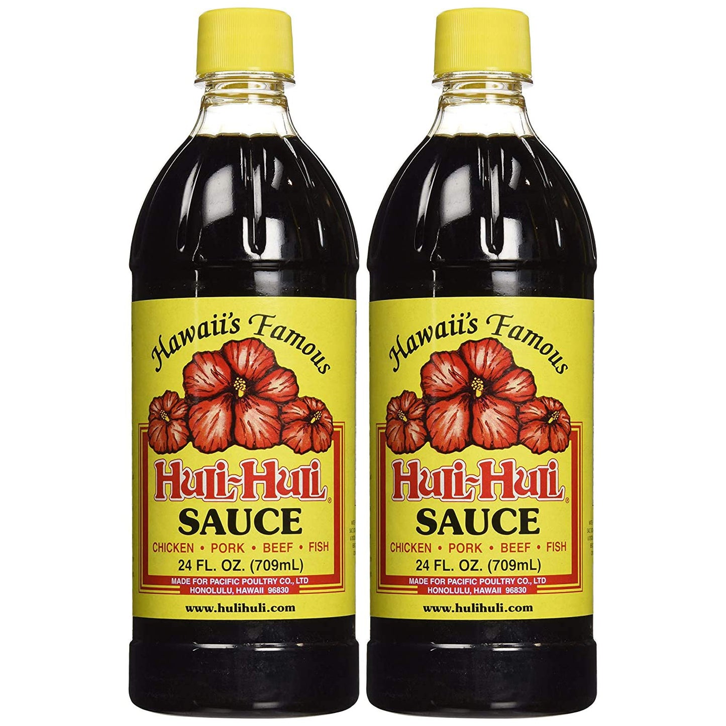 World Market Hawaii's Famous Huli-Huli Sauce - Hawaiian BQQ Sauce 24 Ounce - Pack of 2