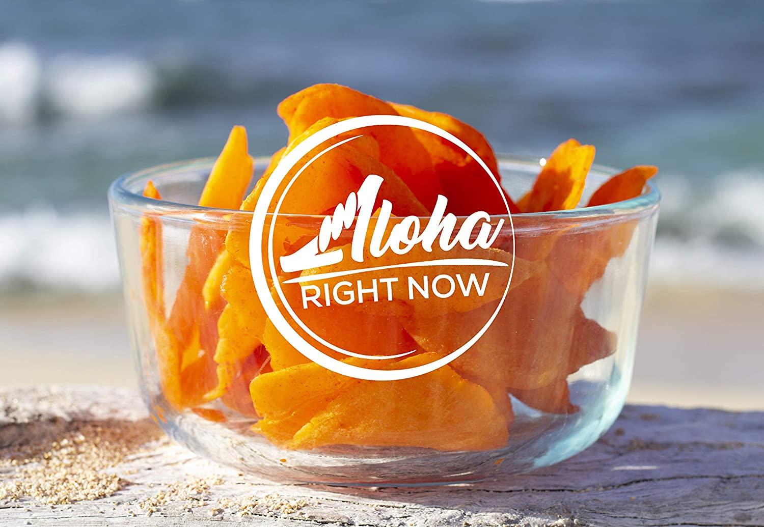 Aloha Righting Aloha Right Now Premium Dried Li Hing Mango Slices | 1 lb 16 oz