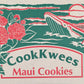 The Original Maui CookKwees Hawaii Cookies 3 Pack- 6 oz. Each (Macadamia Nut)