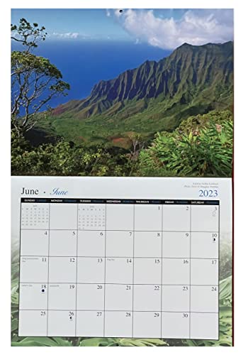 Islander 2023 Hawaii 12-Month Calendar (Kauai The Garden Isle)