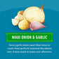 Mauna Loa Premium Hawaiian Roasted Macadamia Nuts, Maui Onion Garlic Flavor, 4 Oz Cup (Pack of 6)