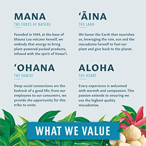 Mauna Loa Premium Hawaiian Roasted Macadamia Nuts, Maui Onion Garlic Flavor, 4 Oz Cup (Pack of 6)