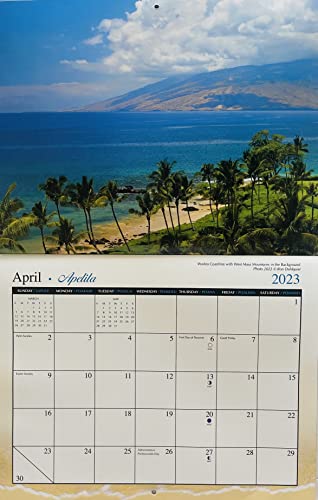 Long's 2023 Maui the Valley Isle Hawaiian Twelve Month Calendar